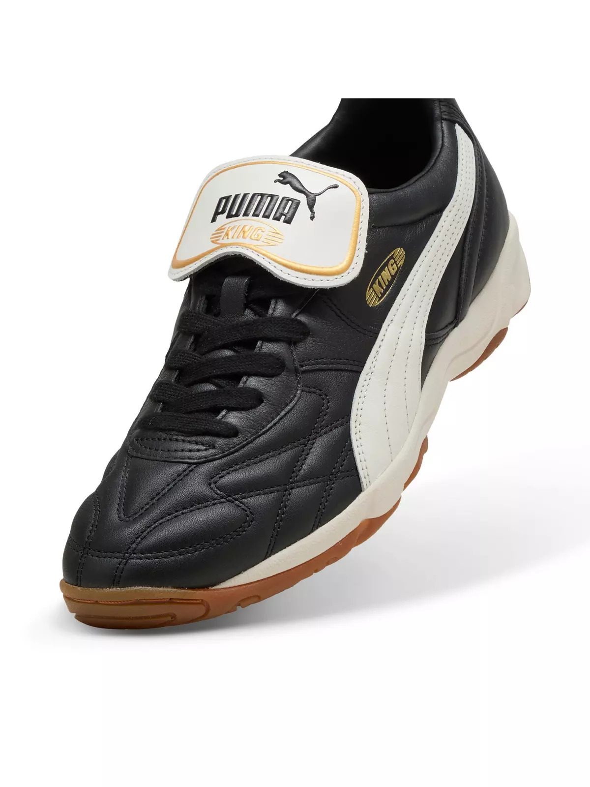 PUMA King Indoor "PUMA Black/Warm White" Men's Shoe - 5