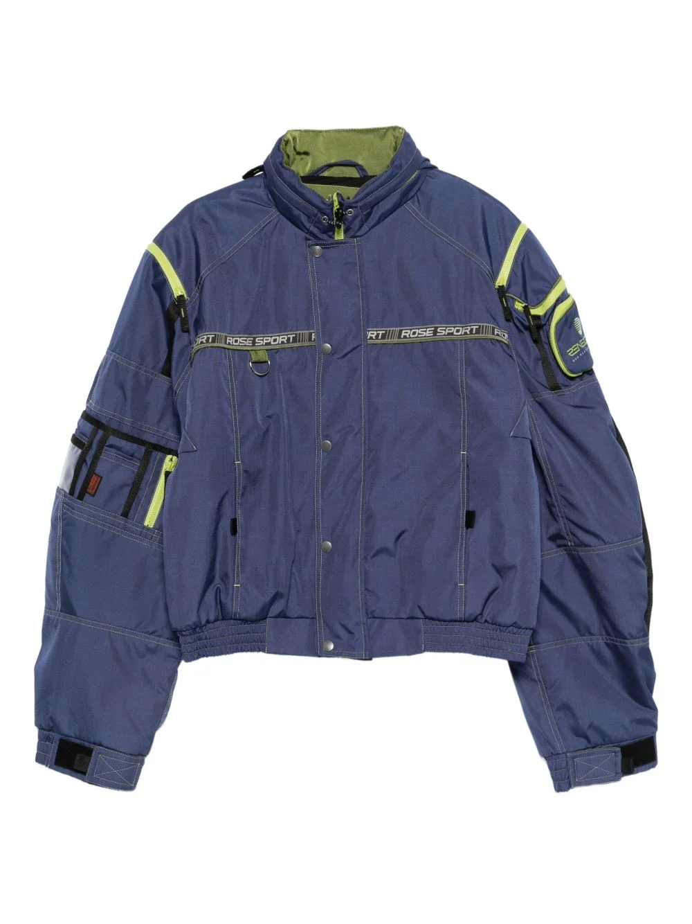 multi-pocket bomber jacket - 1