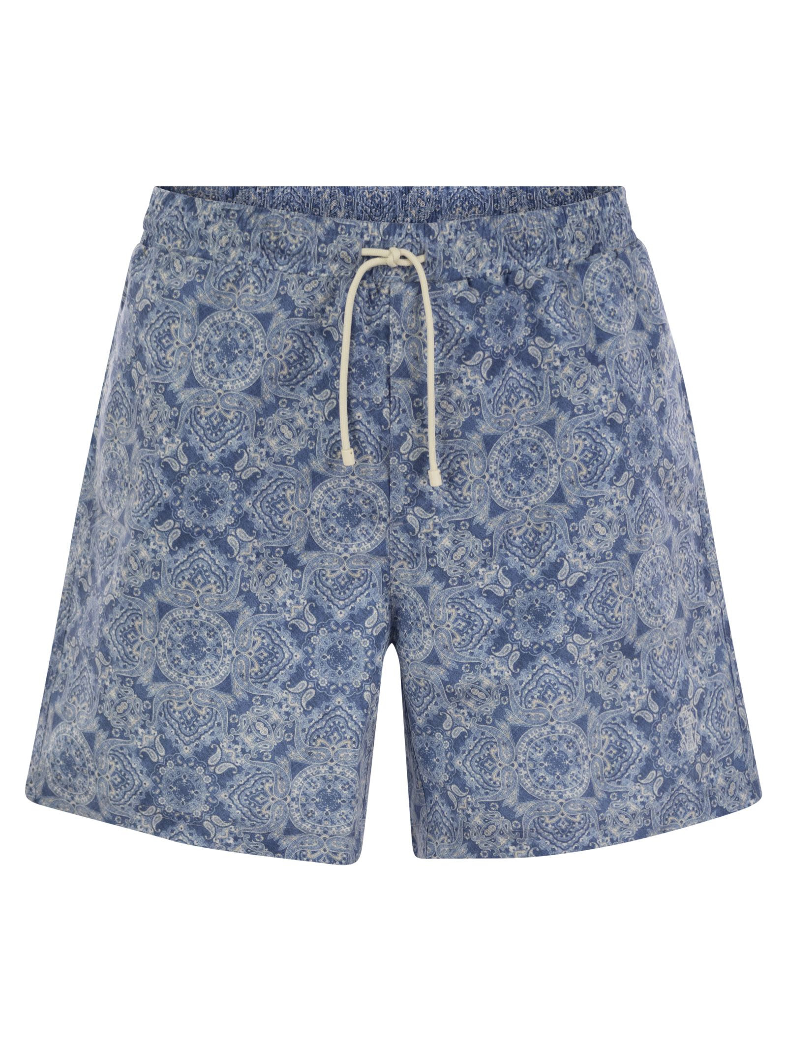 Brunello Cucinelli Men Beach Swimsuit With Paisley Design - 1