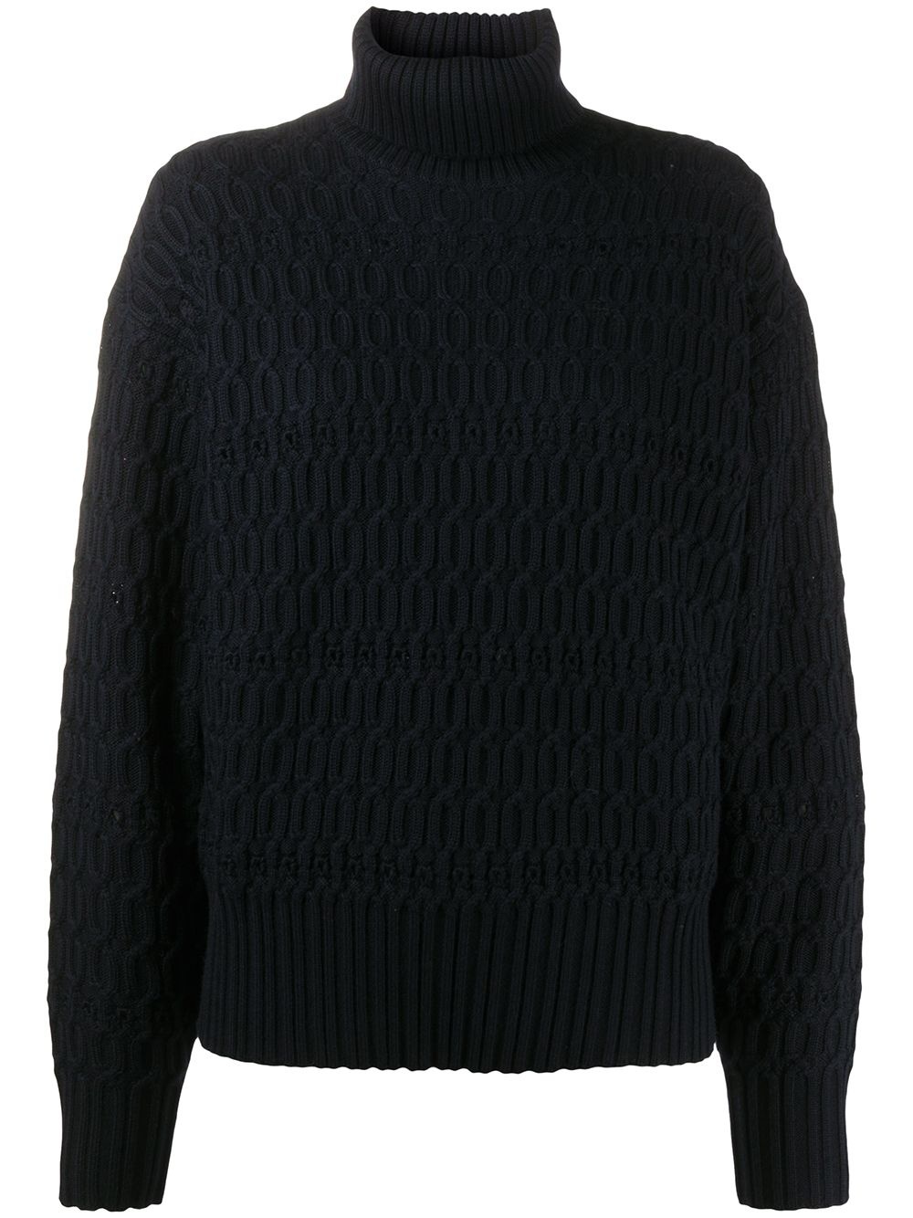 polo neck jumper - 1