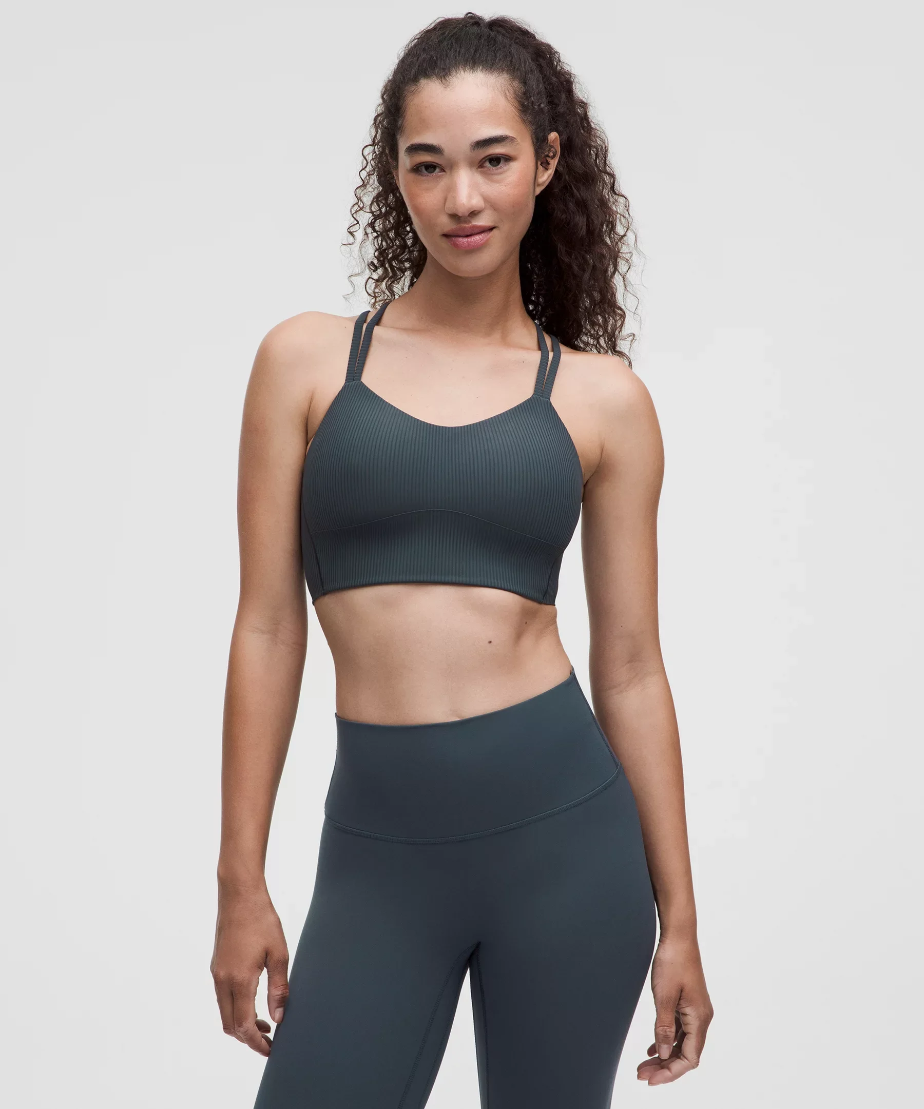 Like a Cloud Ribbed Longline Bra *Light Support, B/C Cup - 1