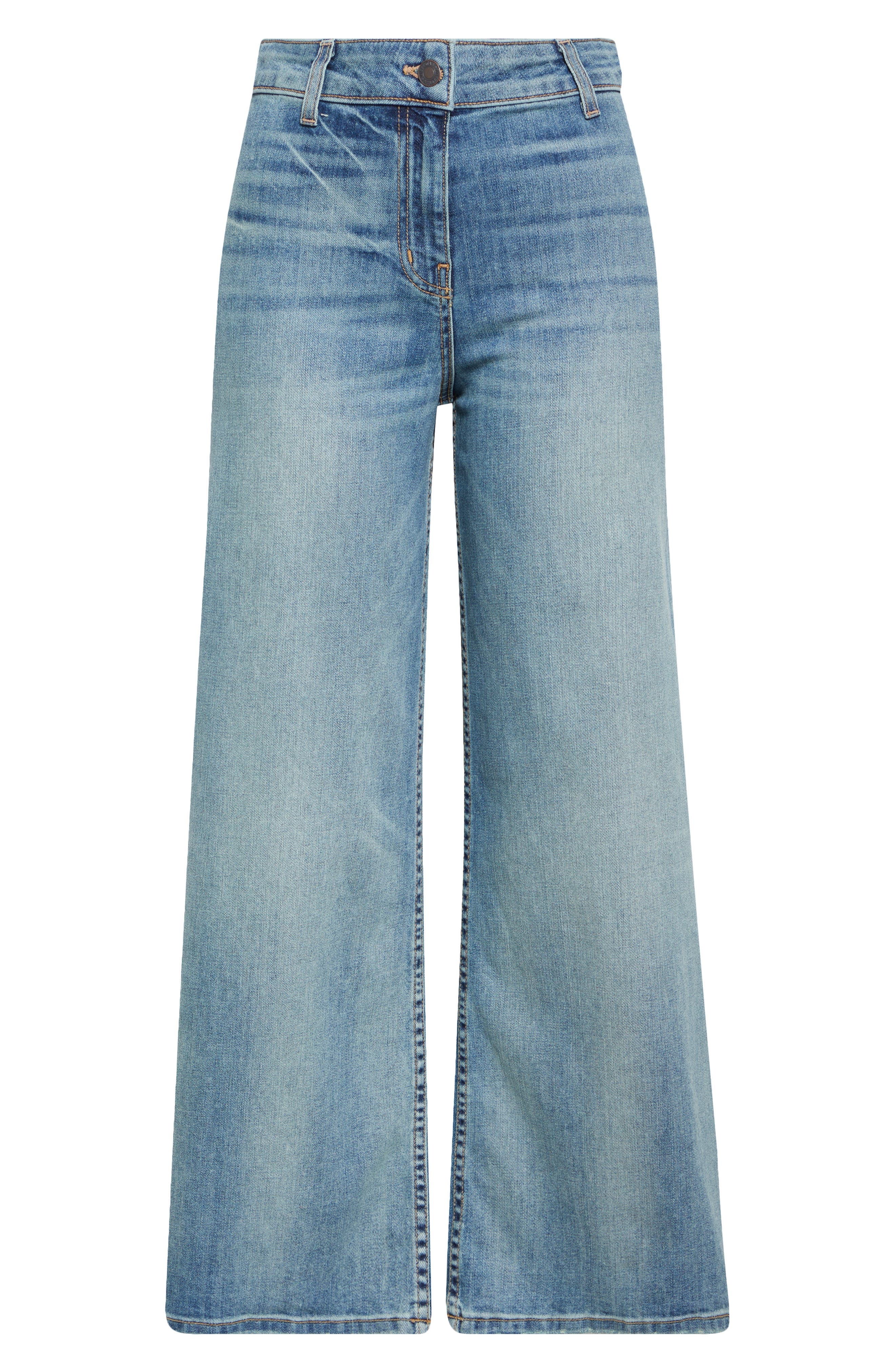 Nili Lotan Megan Wide Leg Jeans in Summer Wash at Nordstrom - 5
