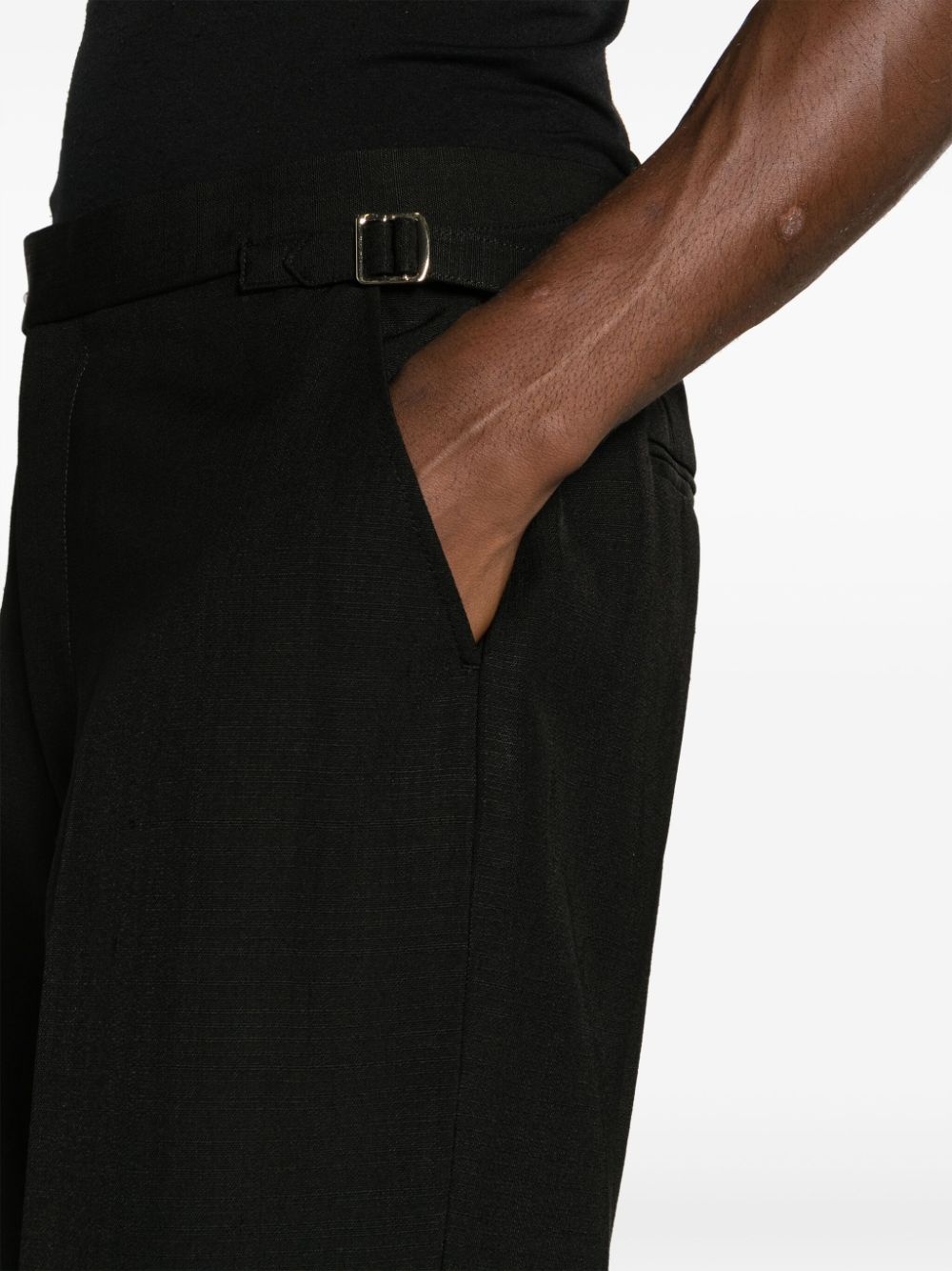 straight-leg trousers - 5
