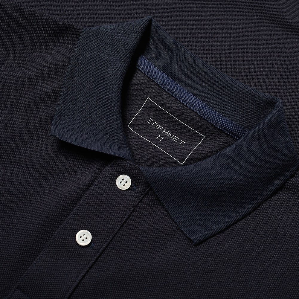 SOPHNET. Bandana Side Panelled Polo - 3