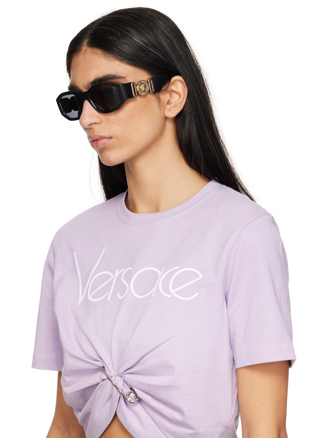 Black Medusa Biggie Sunglasses - 4