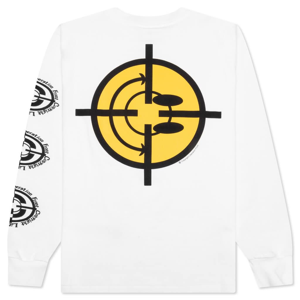 TARGET LS TEE - WHITE - 2