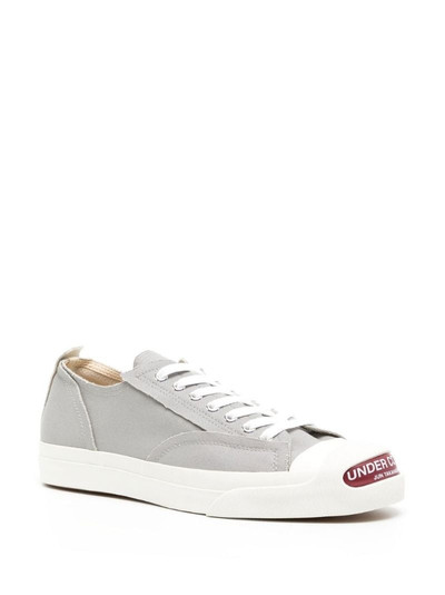 UNDERCOVER rubber-toecap lace-up sneakers outlook