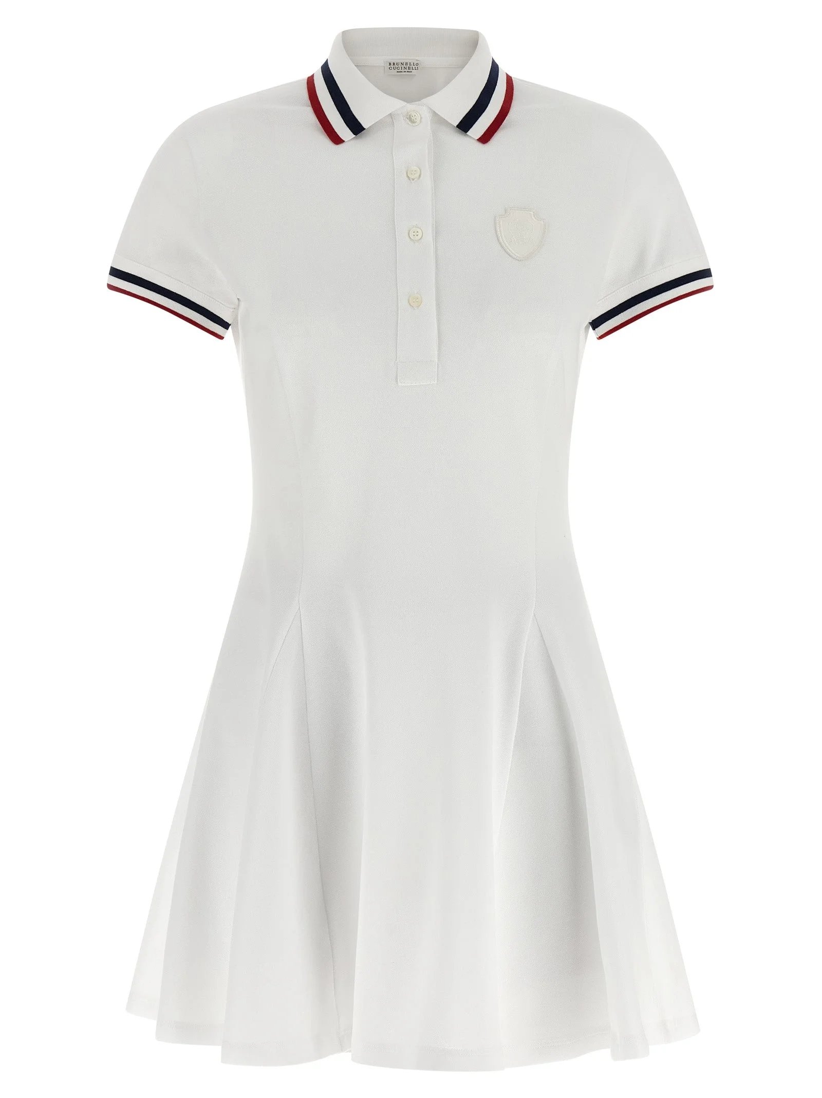 Brunello Cucinelli Women Logo Embroidery Tennis Dress - 1