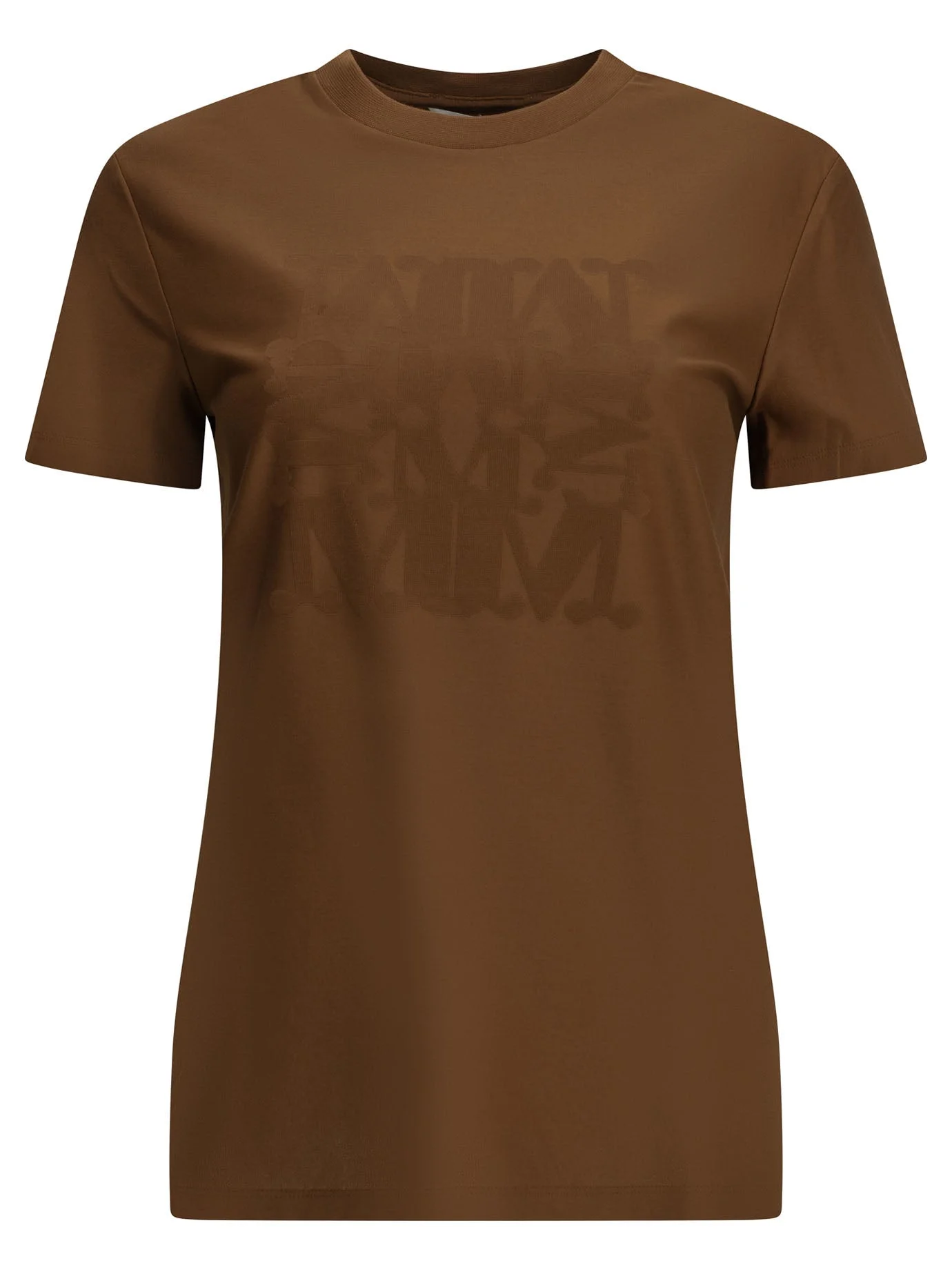 Max Mara Crewneck T-shirt Brown Women - 1