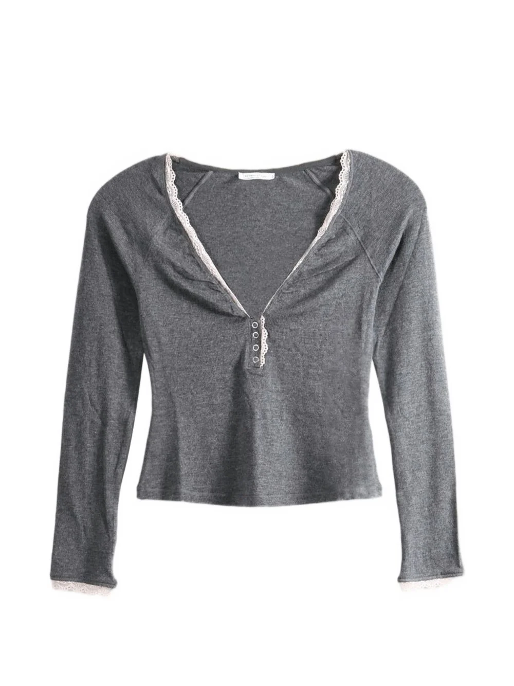 A Little Bit Layering lace-trim top - 1
