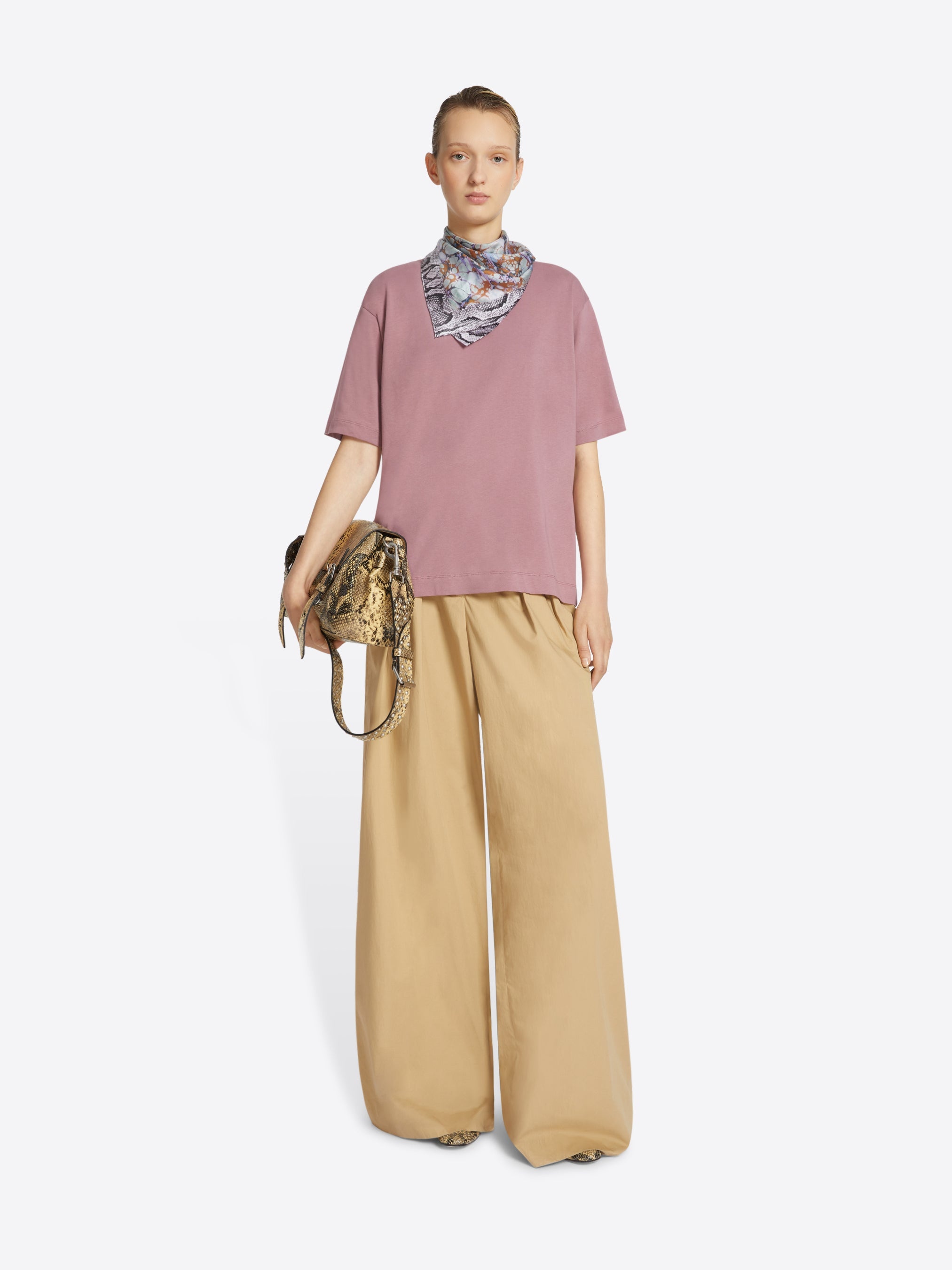 PRINTED SILK SCARF - 3
