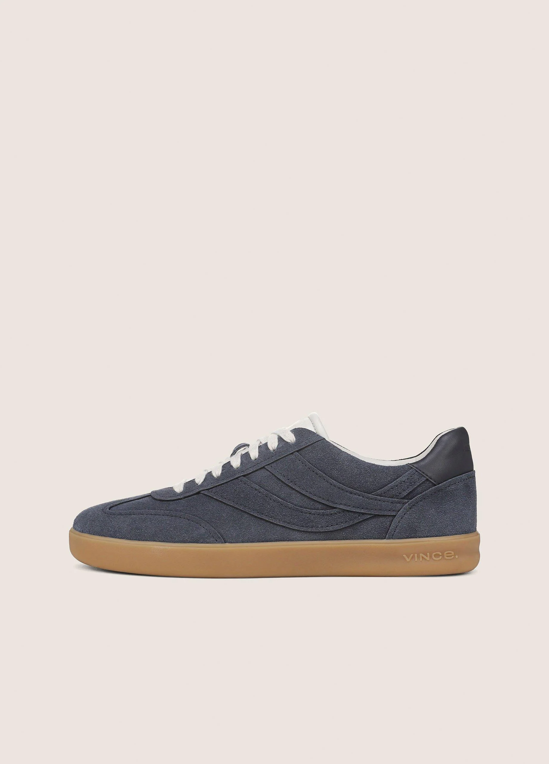 Oasis Contrast-Edge Suede Sneaker - 1