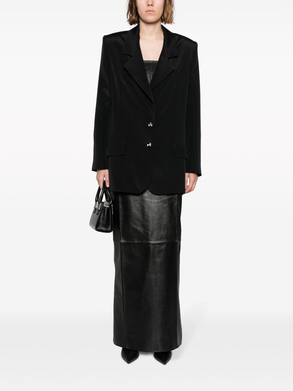 Volt single-breasted silk-blend blazer - 2