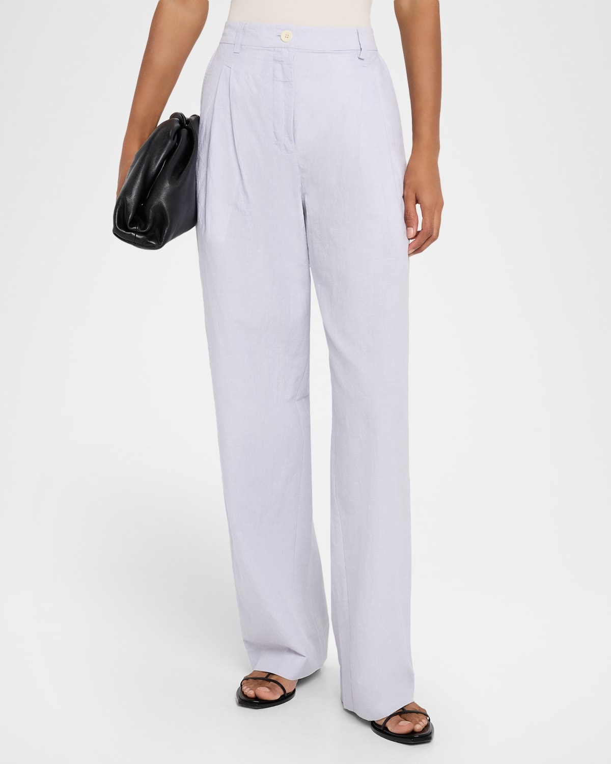 Eleanor High-Rise Linen Pants - 4