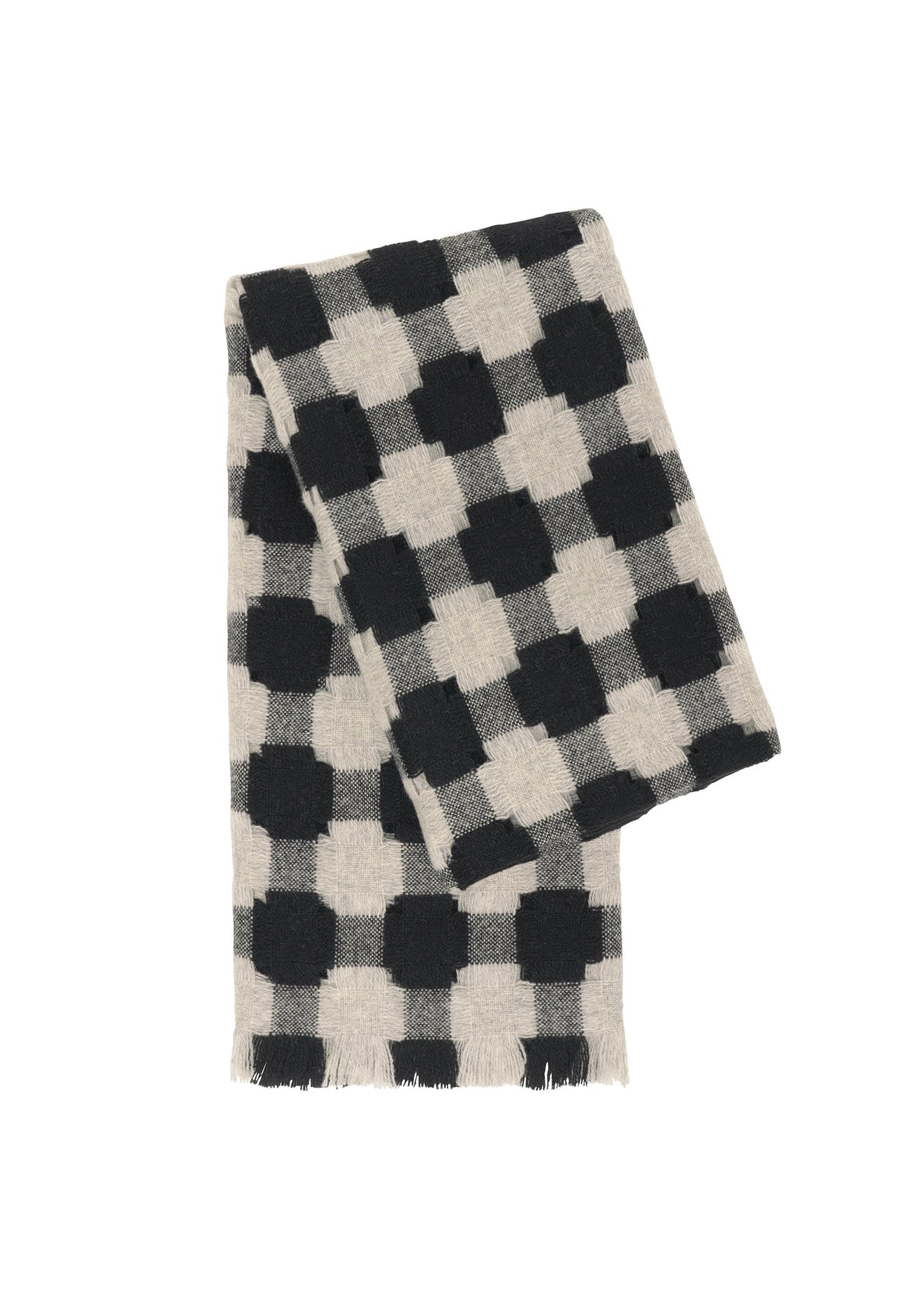 Pleats Please Issey Miyake CHECK STOLE | REVERSIBLE