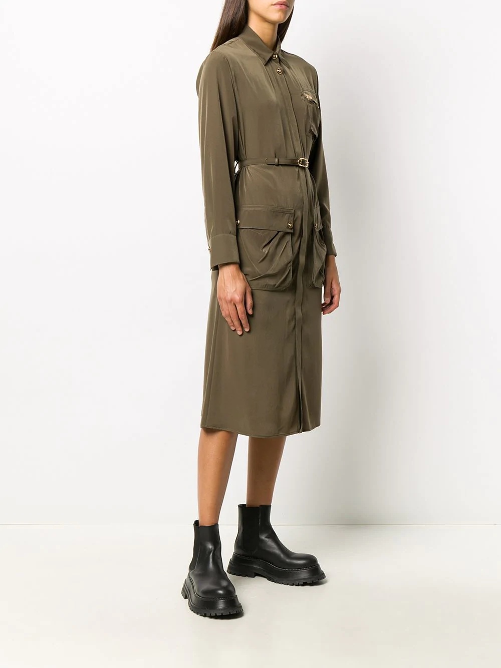 Safari midi shirtdress - 3