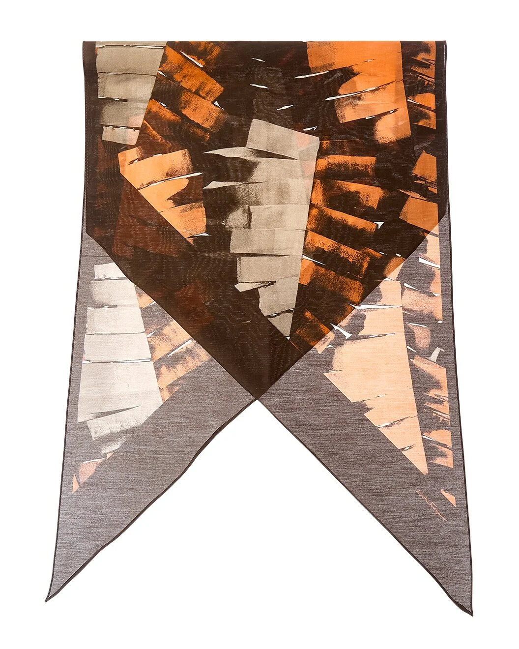 Ferragamo Silk-Blend Scarf - 1