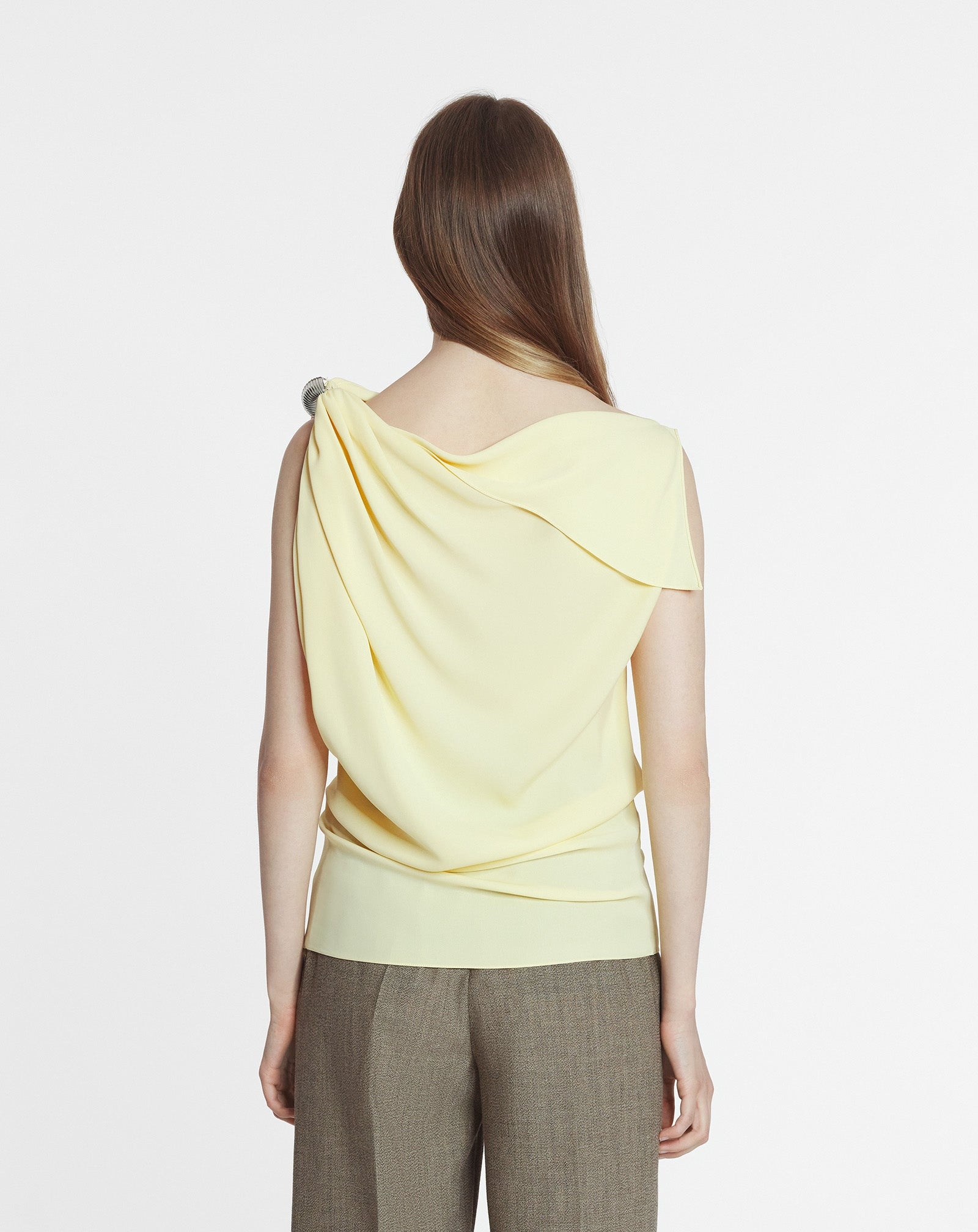 ARPÈGE RING DRAPED TOP IN CADY - 4