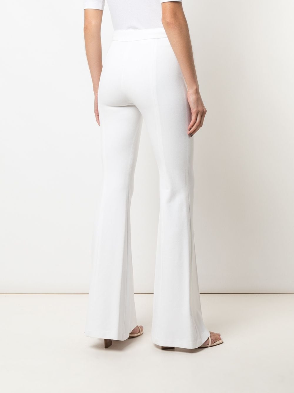 pull on flared trousers - 4