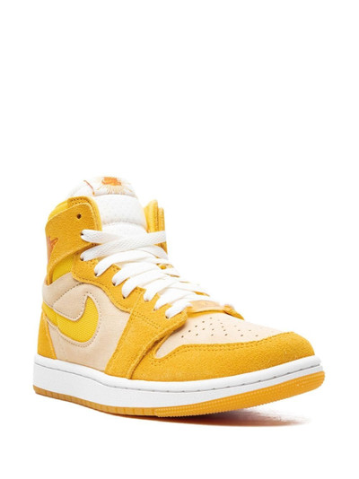 Jordan Air Jordan 1 Zoom Air CMFT 2 "Yellow Ochre/Tour Yellow-Pale Vanilla-Safety" sneakers outlook