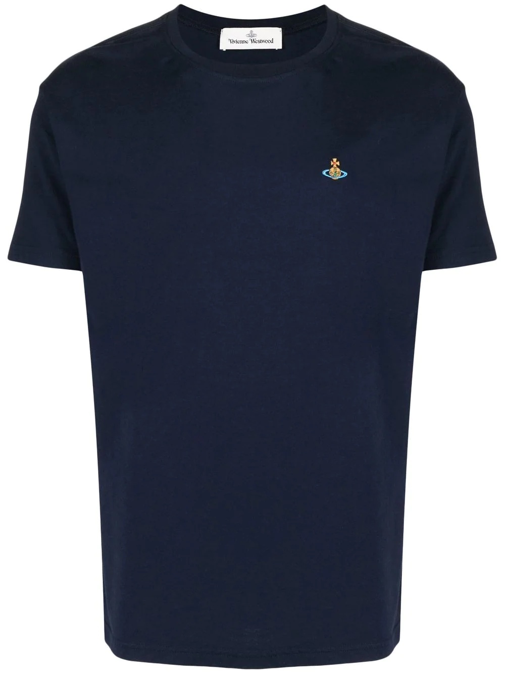 embroidered-logo T-shirt - 1