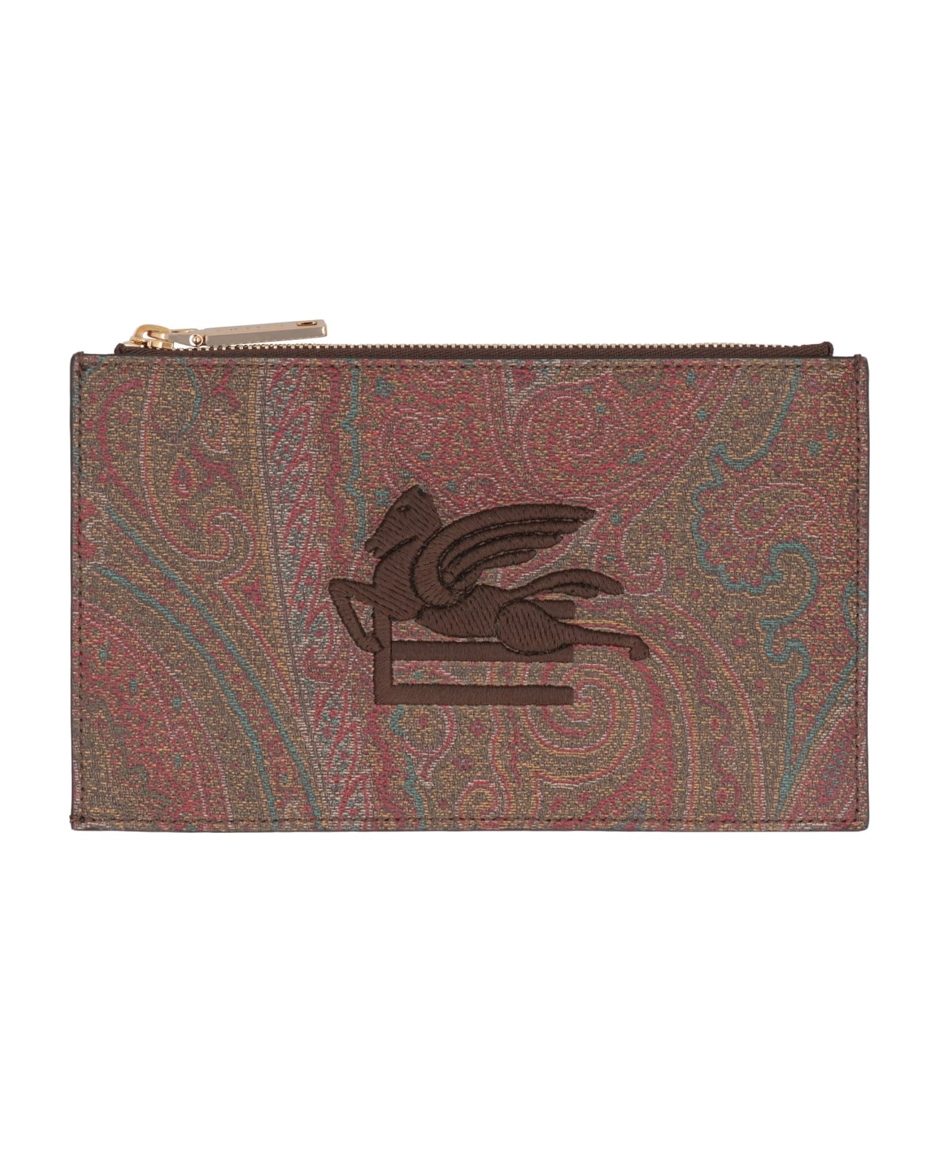 Logo Print Flat Pouch - 2