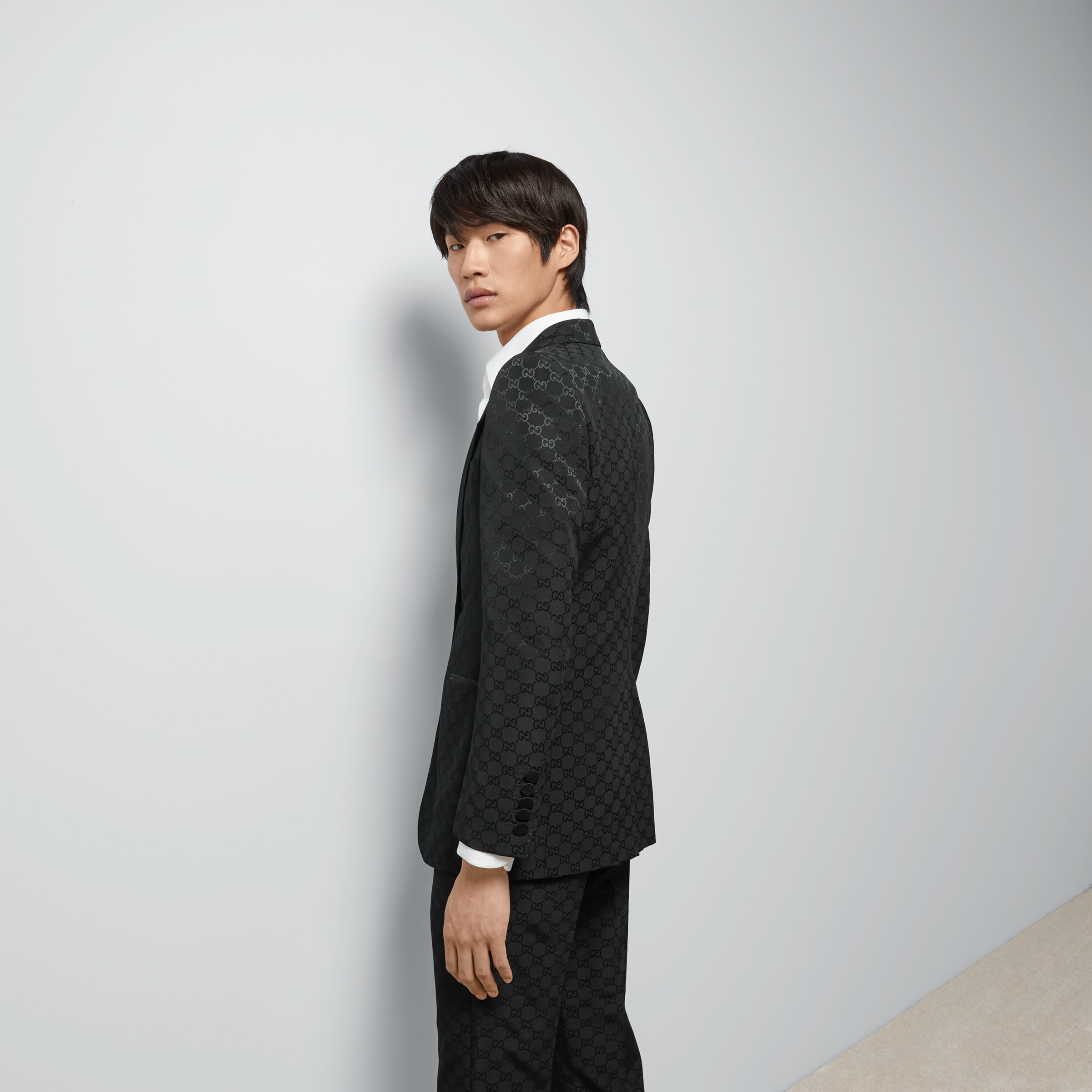 GG cotton viscose formal jacket - 6