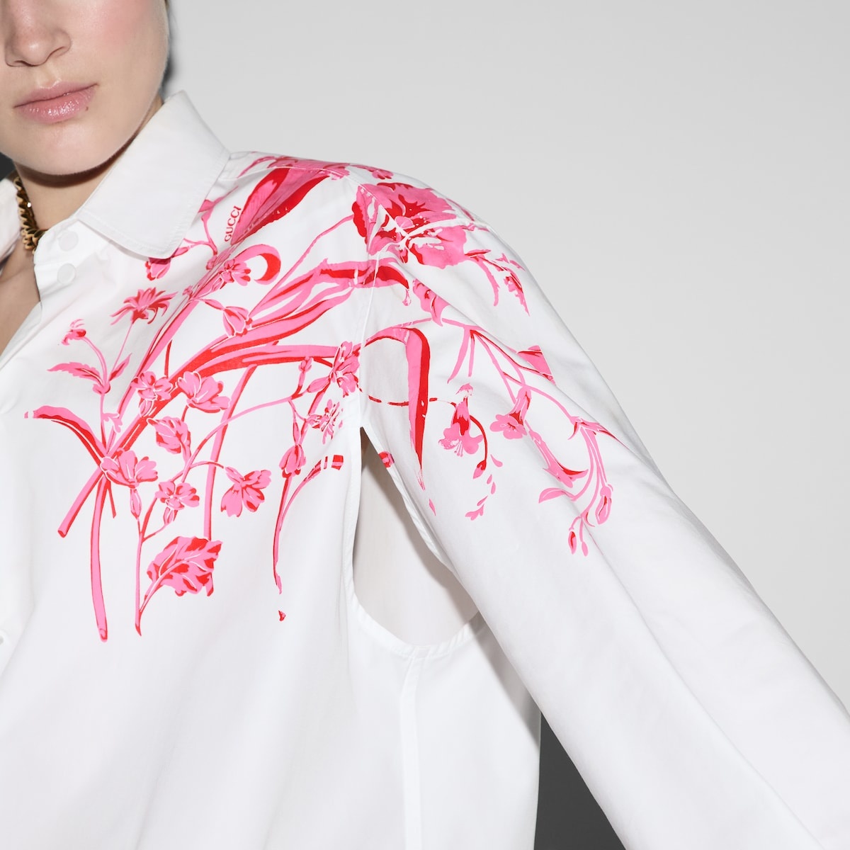 Cotton poplin shirt - 6