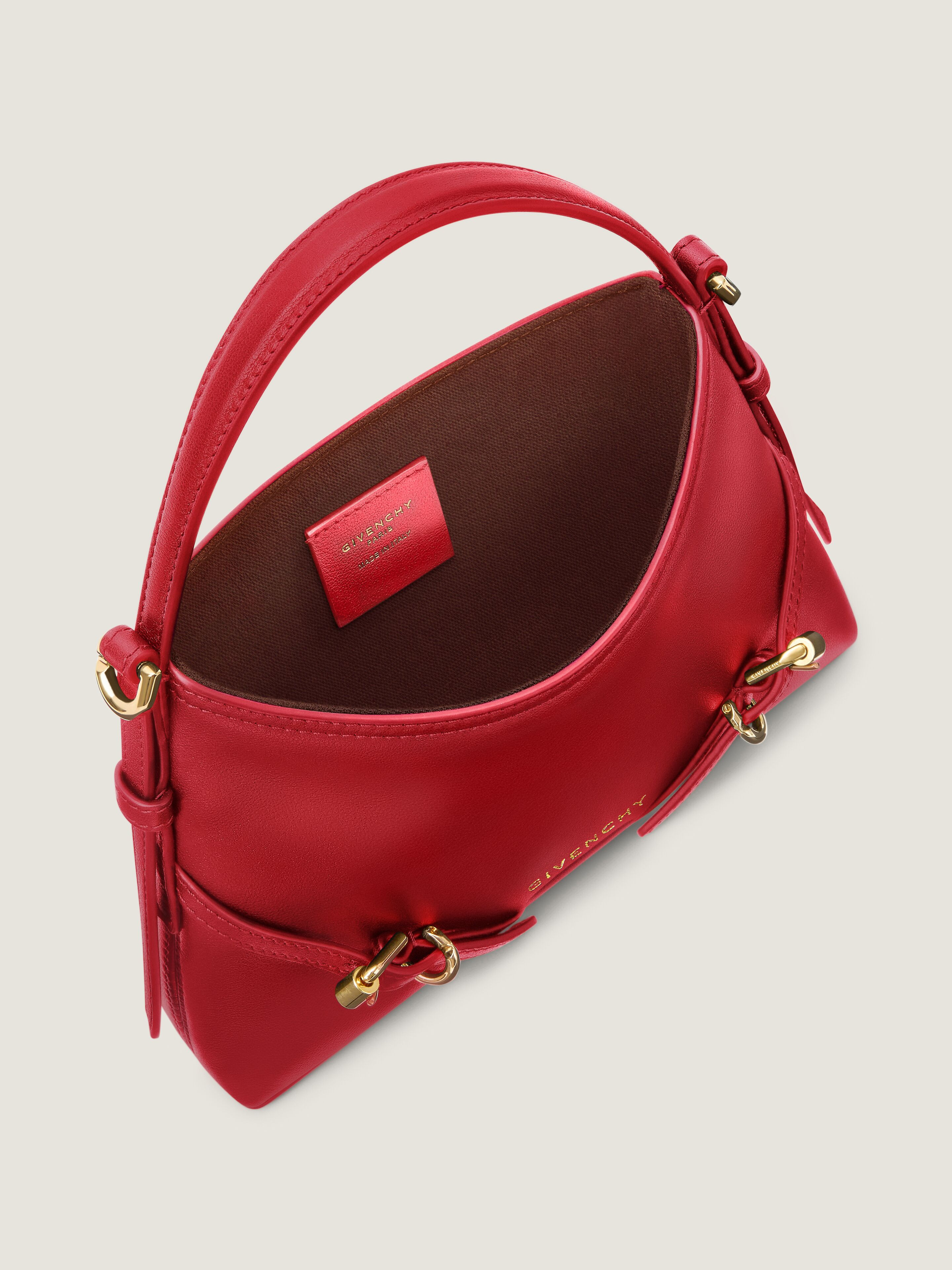 NANO VOYOU BAG IN SHINY LEATHER - 4