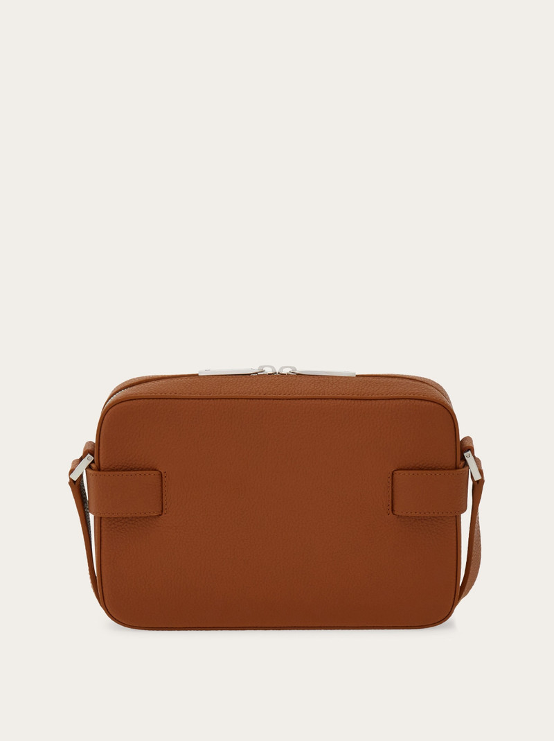 East-West crossbody bag with Gancini buckles 4