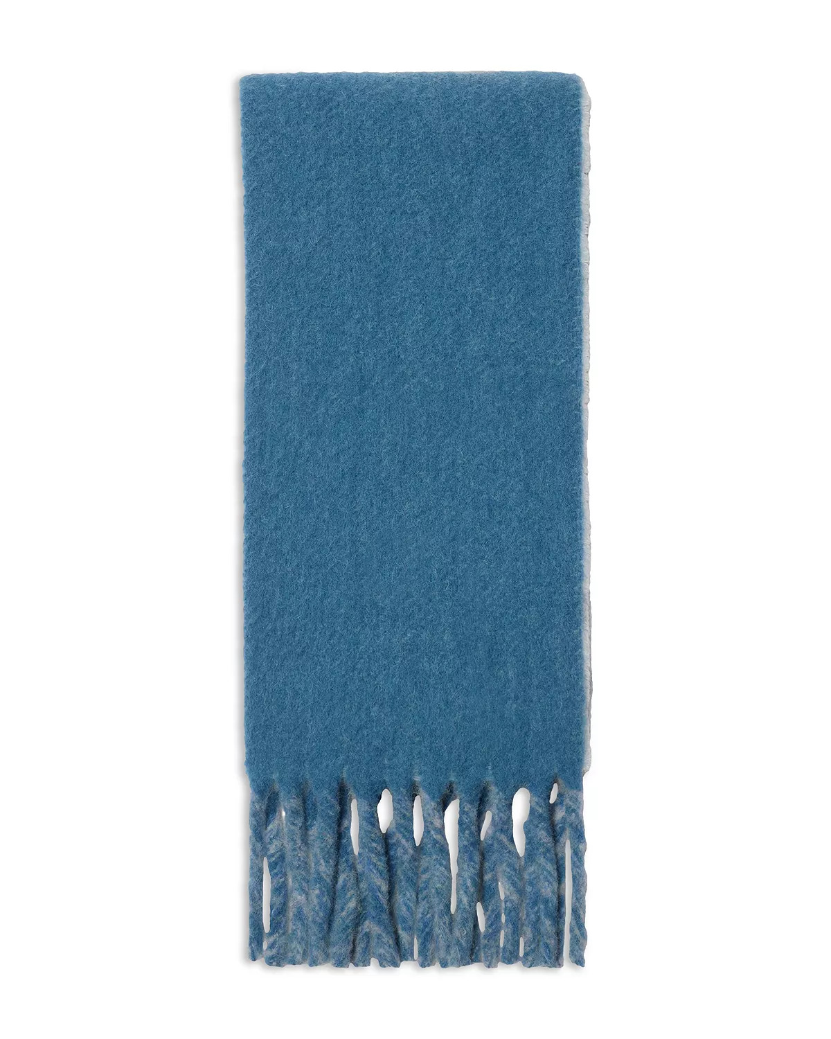 Reversible Logo Wool Blend Scarf - 2