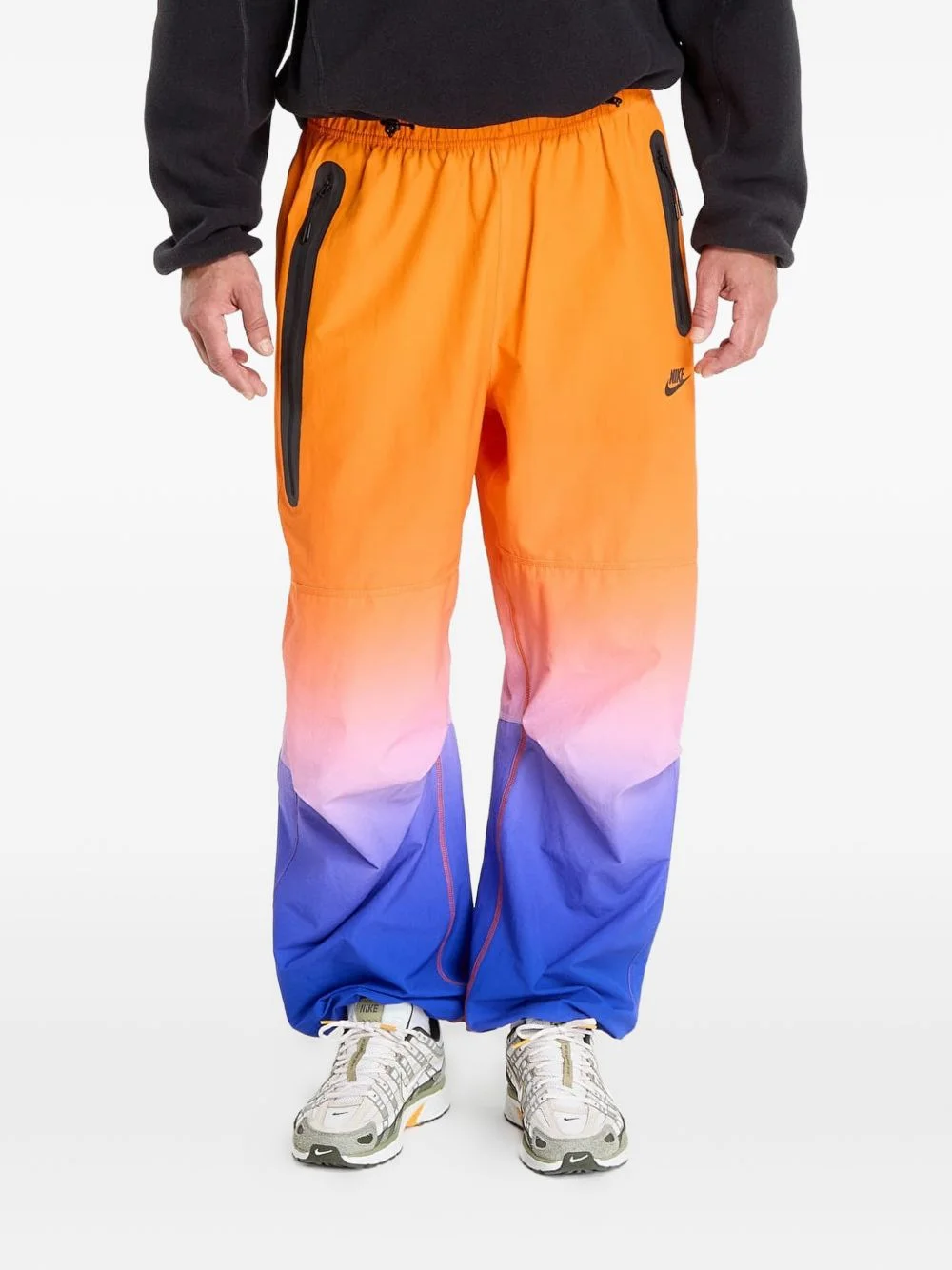 woven track pants - 1