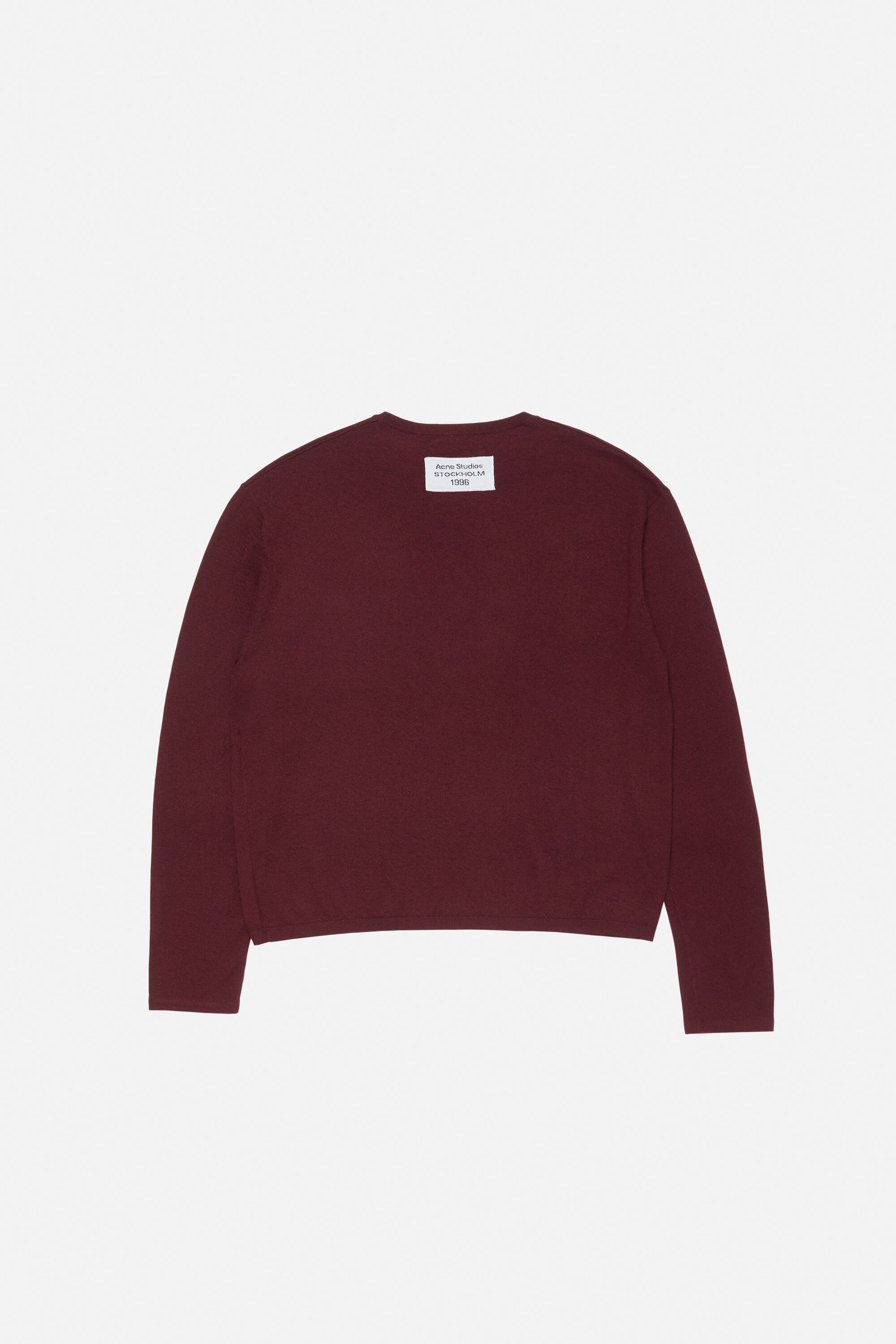 Cashmere knit - Dark burgundy - 7