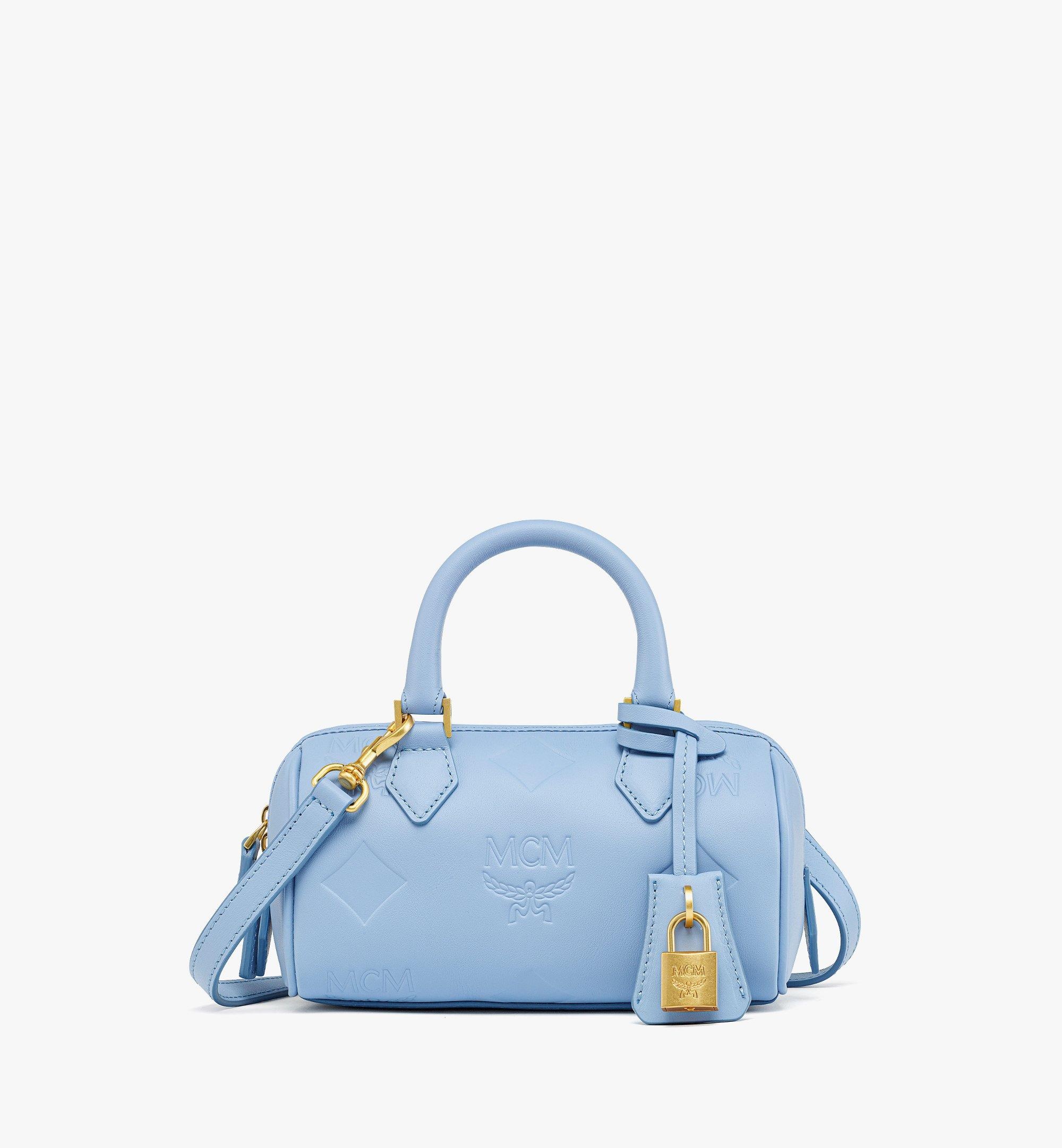 Ella Boston Bag in Maxi Monogram Leather - 1