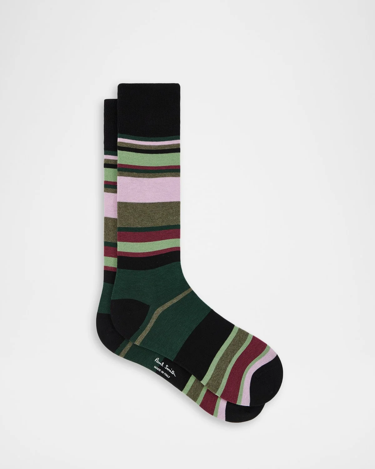 Men's Ozzy Multi-Stripe Crew Socks - 1