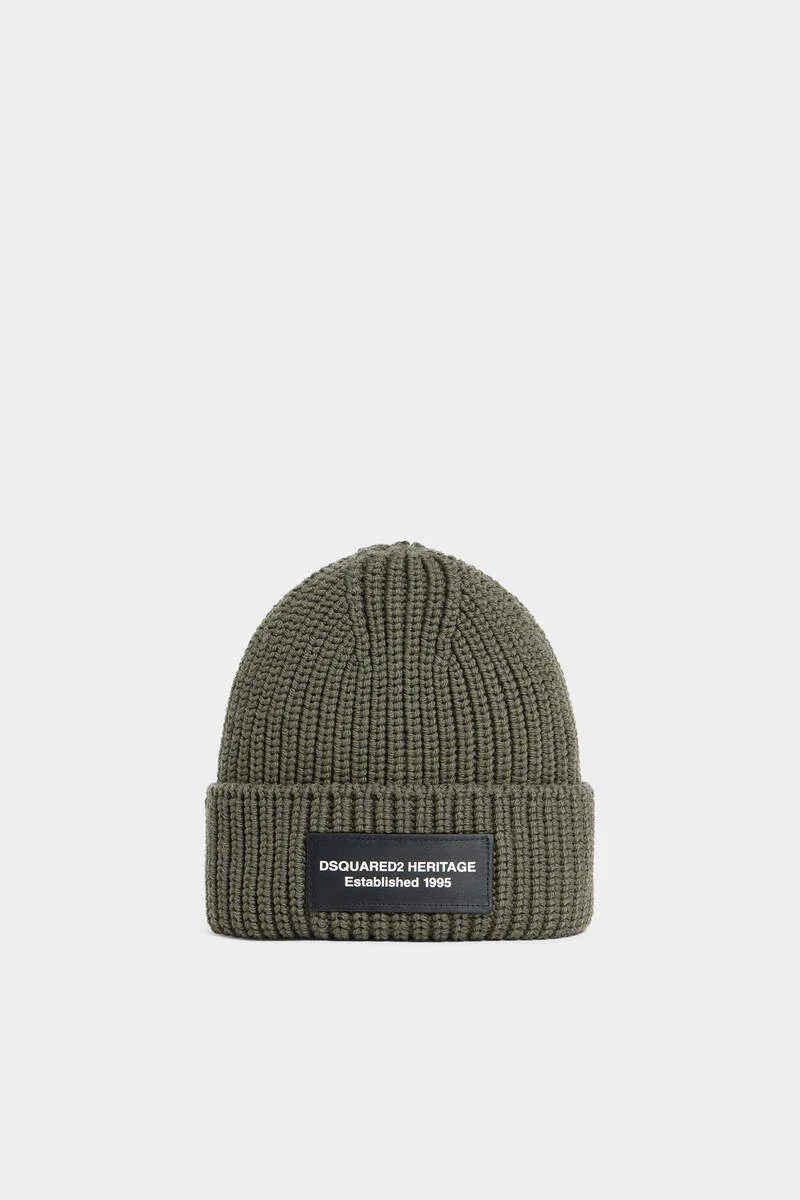 DSQUARED2 HERITAGE KNIT BEANIE - 1