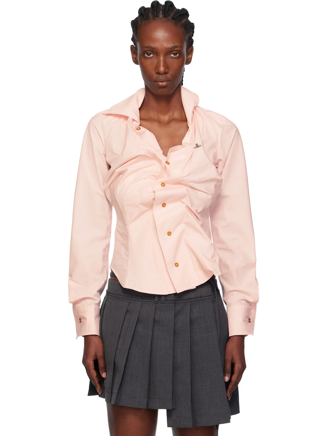 Pink Drunken Shirt - 1