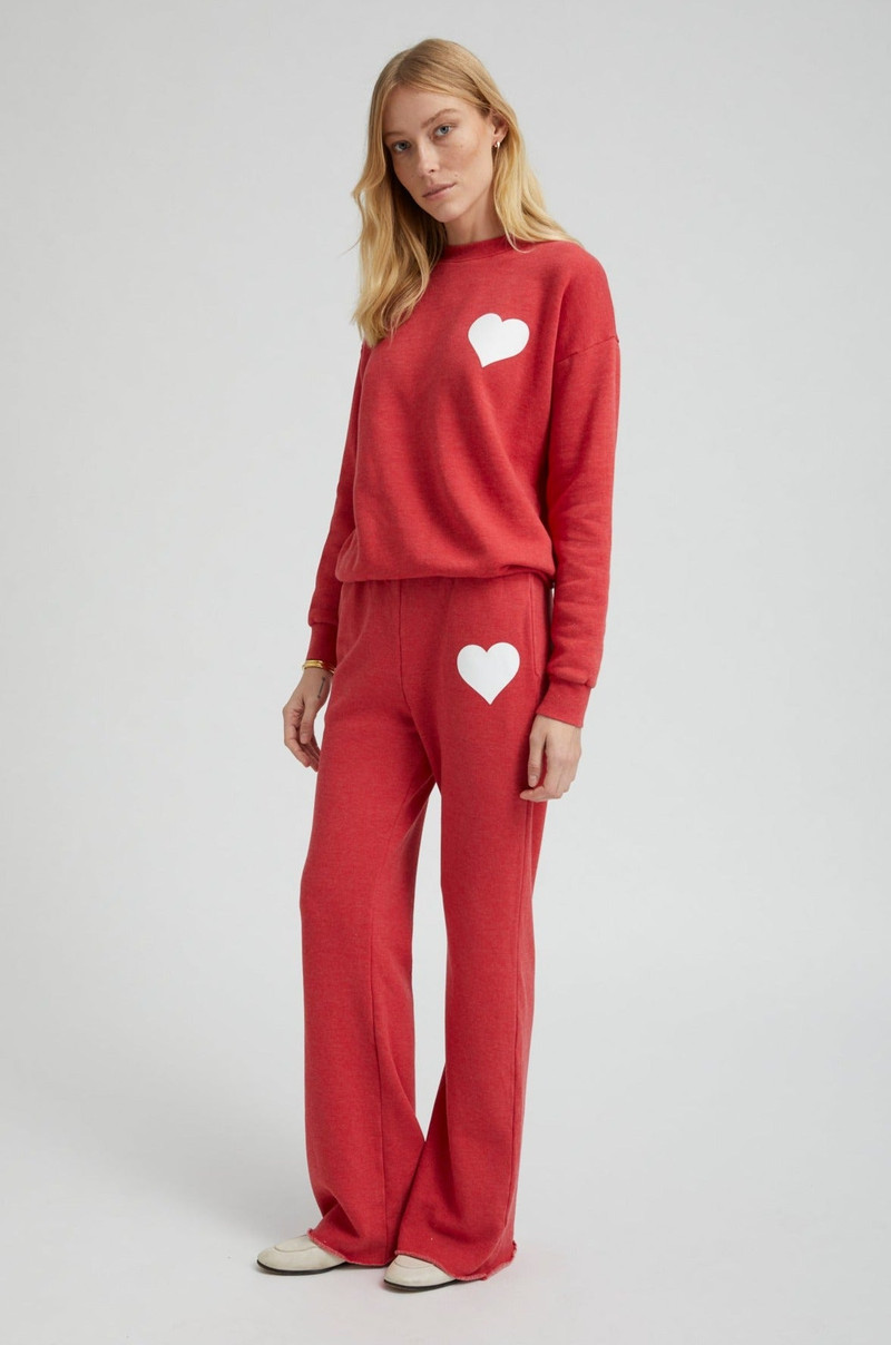 RED HEART CREWNECK SWEATSHIRT 3