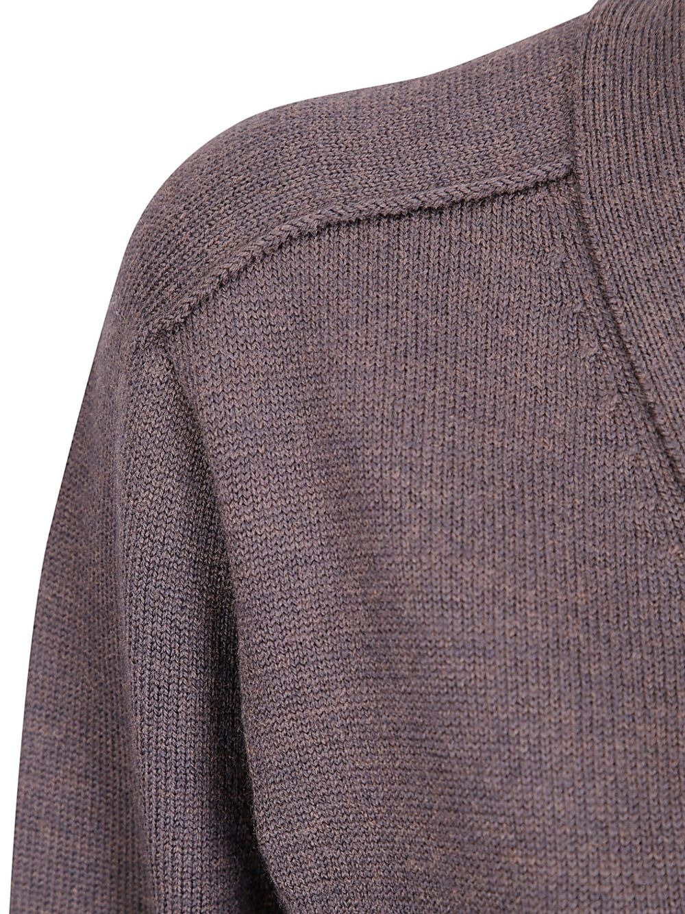 V-neck merino cardigan - 3