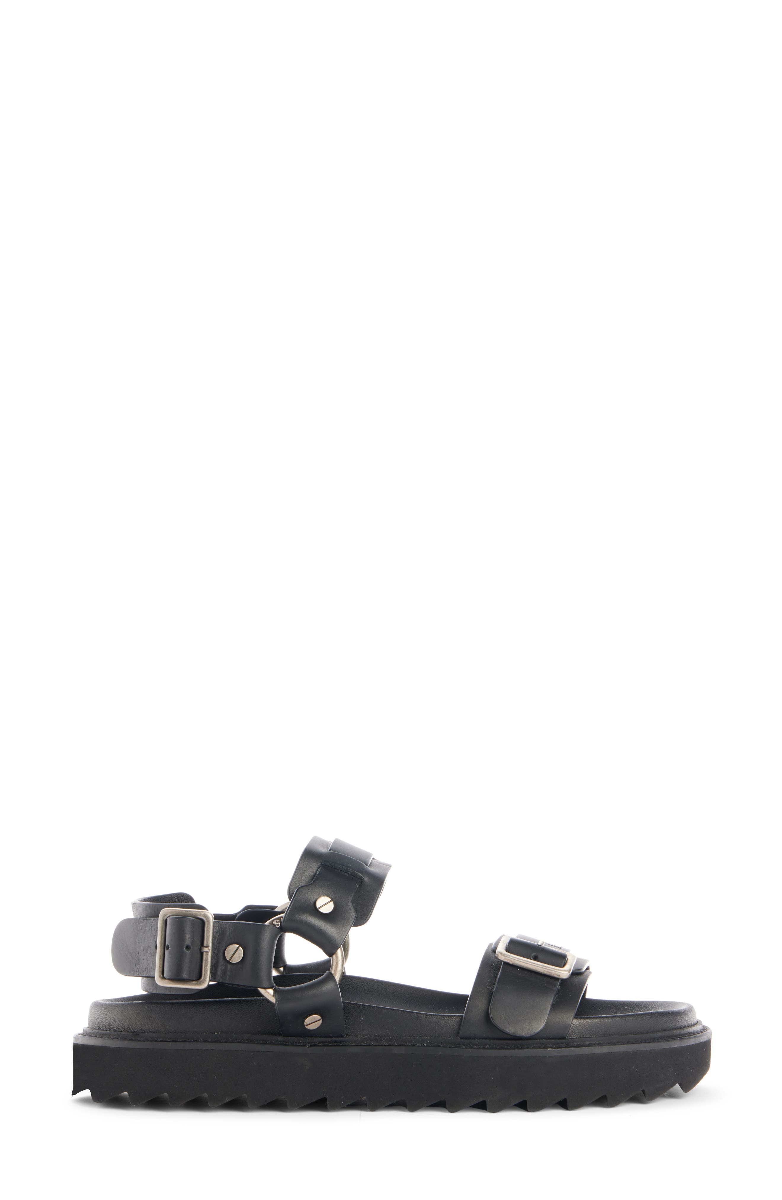 Acne Studios Balius Harness Sandal in Black at Nordstrom - 3
