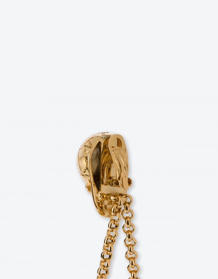 BIKER BAG CLIP EARRINGS - 3