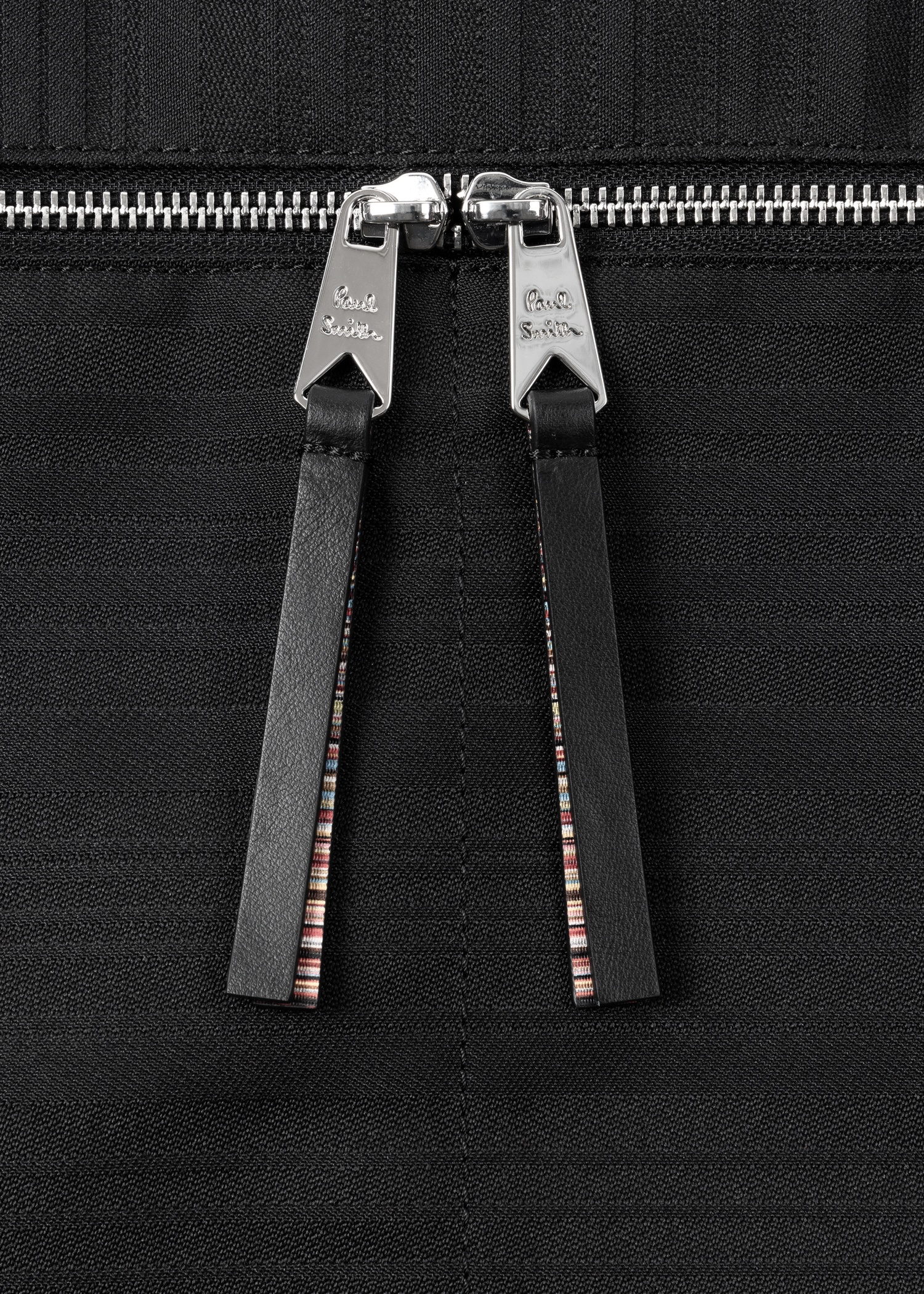 Black 'Shadow Stripe' Suit Carrier - 4