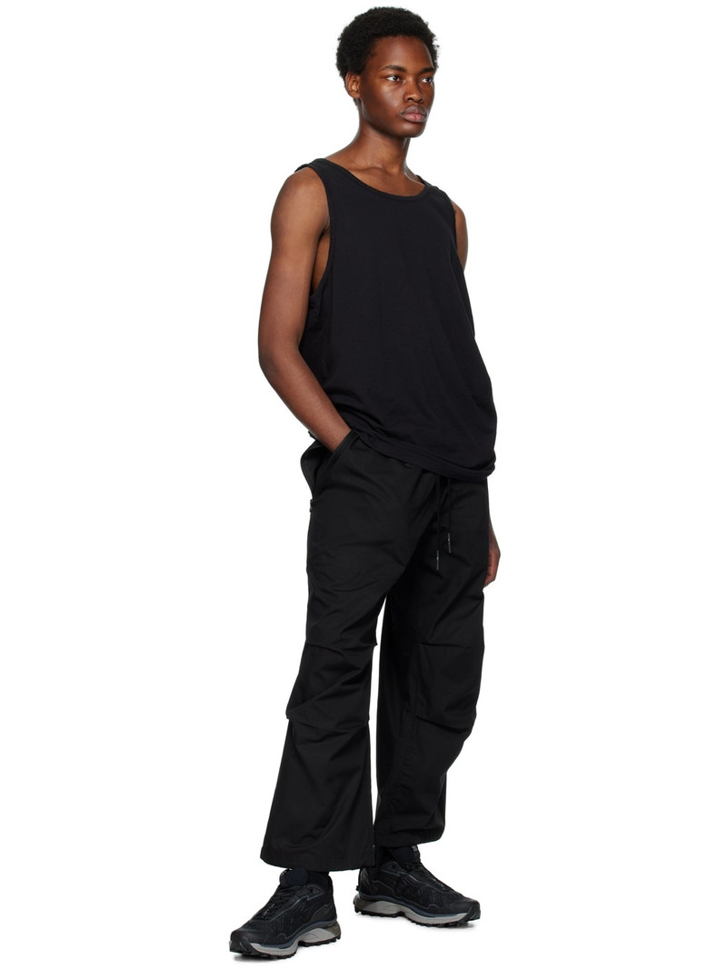 John Elliott Black Rugby Tank Top outlook