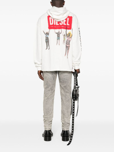 Diesel S-Baxt-Hood cotton hoodie outlook