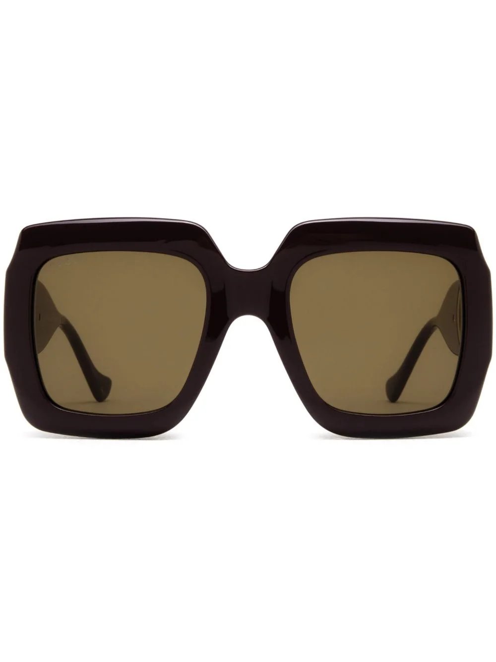 GG oversized square-frame sunglasses - 1