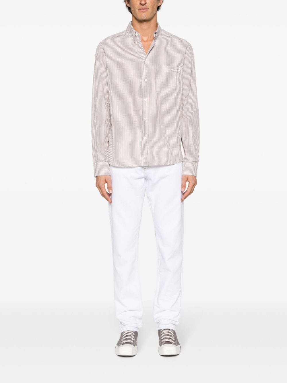 Jasolo striped cotton shirt - 2