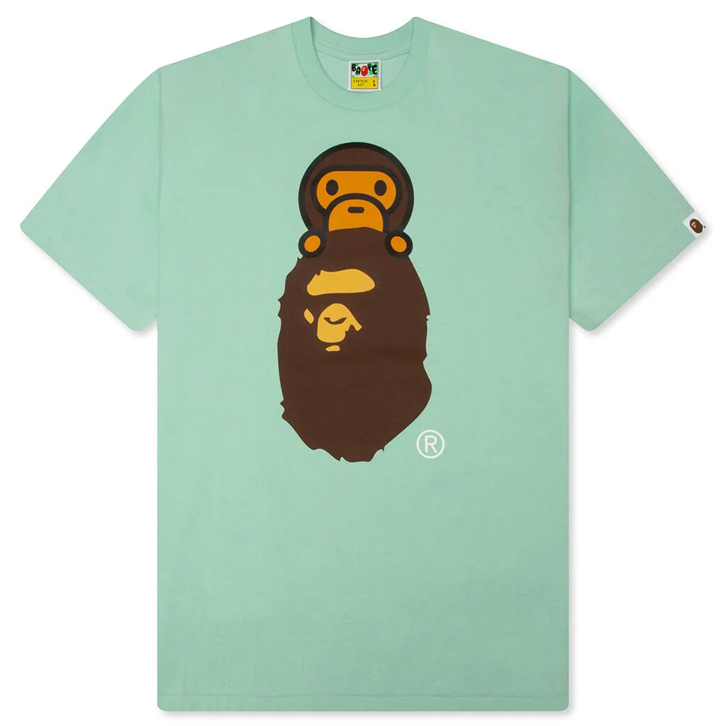 MILO ON APE HEAD TEE - GREEN - 1