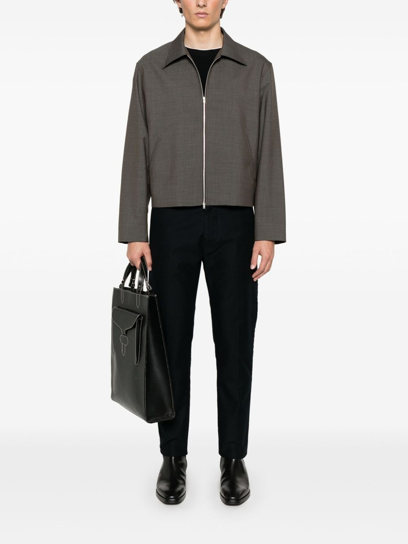 Vince contrasting-trim sweater outlook