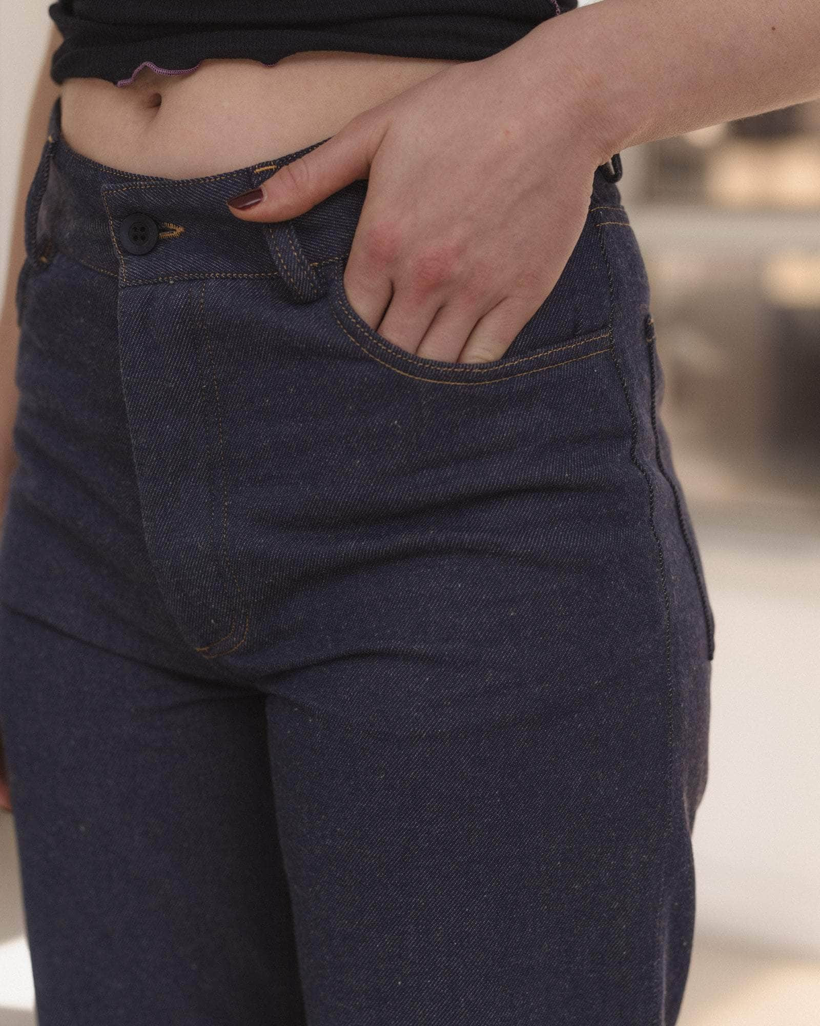 Tajo Pants - Recycled Cotton Denim - 4