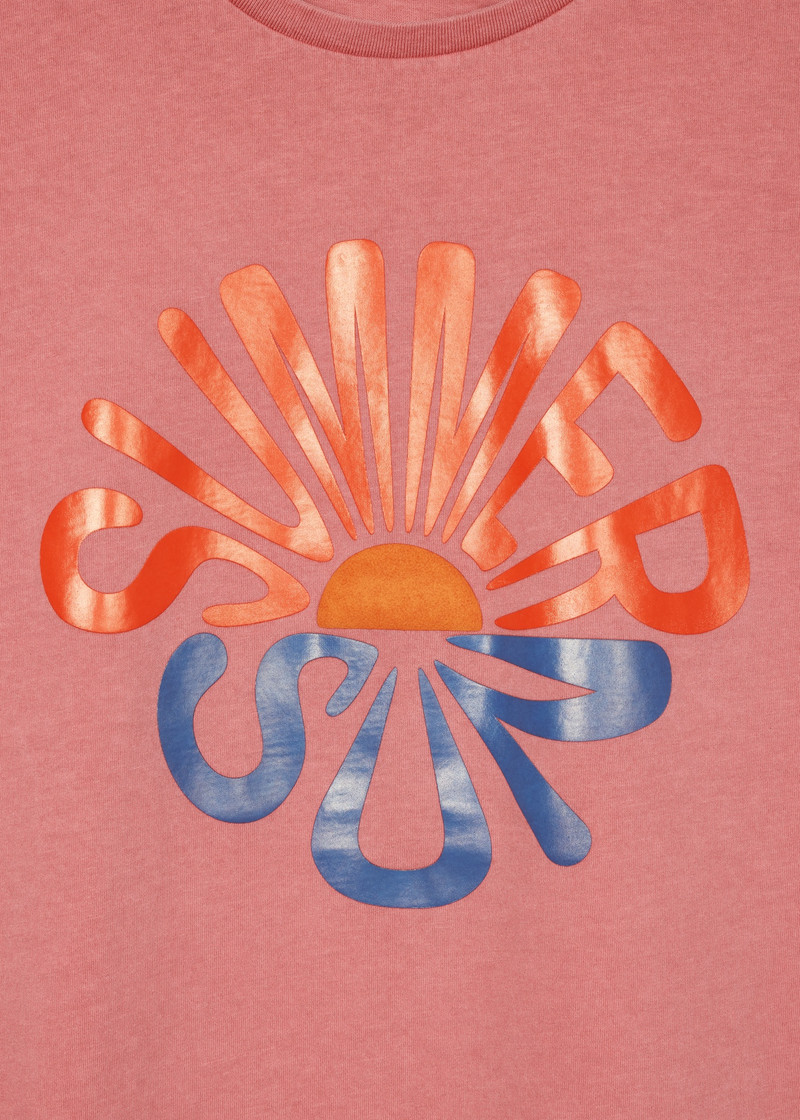 Women's Raspberry 'Summer Sun' T-Shirt 2